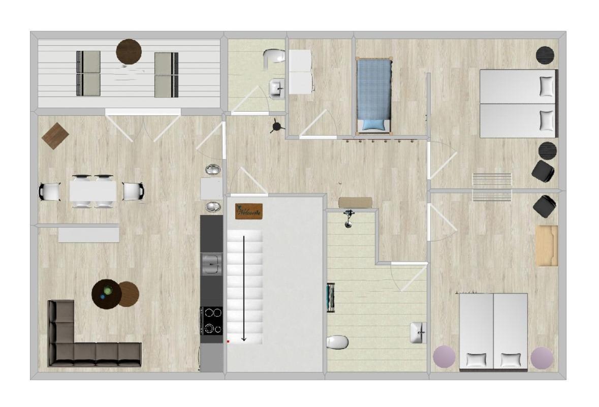 Schoenes Penthouse Duemmer See - Lembruch Hüde Kültér fotó